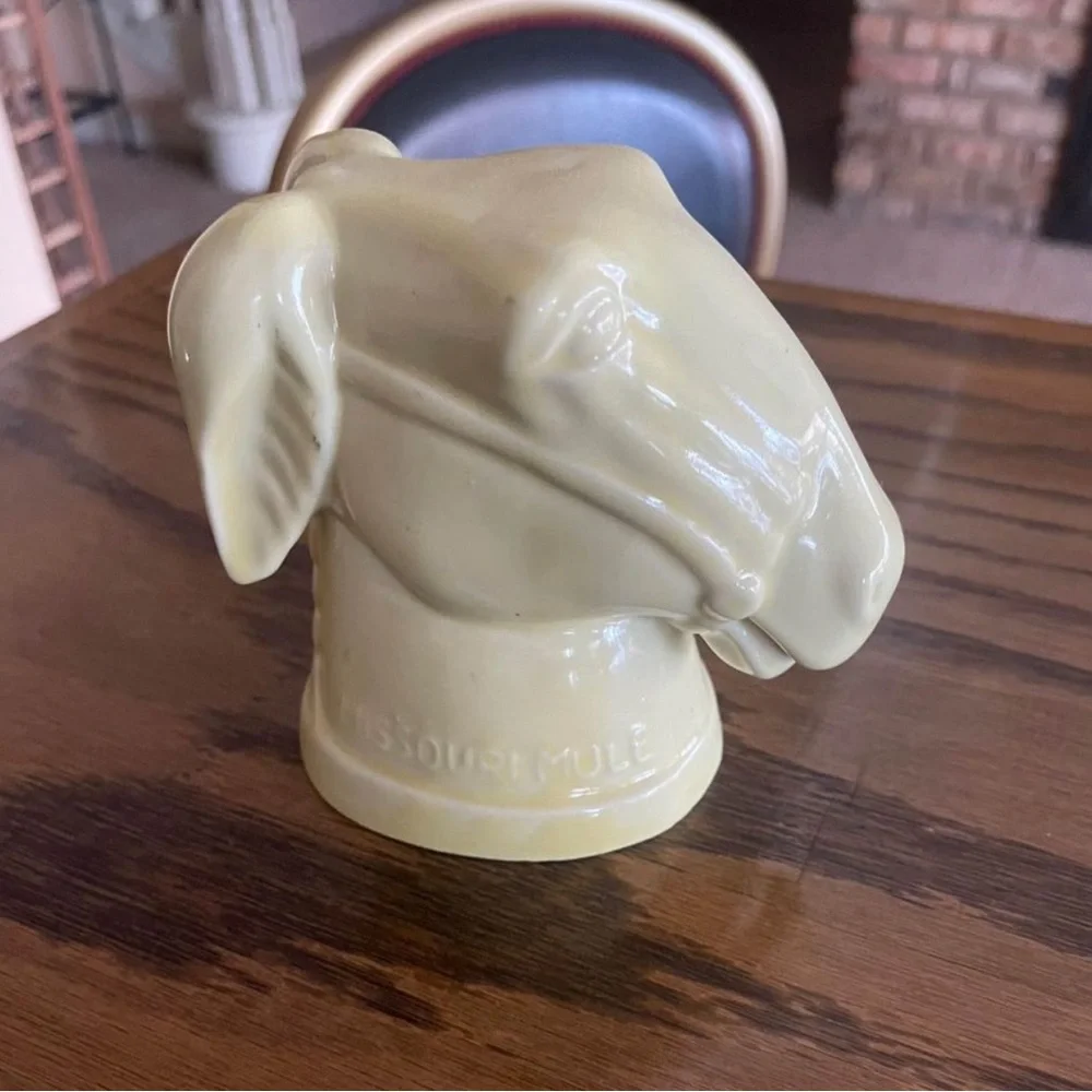 Vintage McCoy Missouri Mule Ceramic Mug - Barware